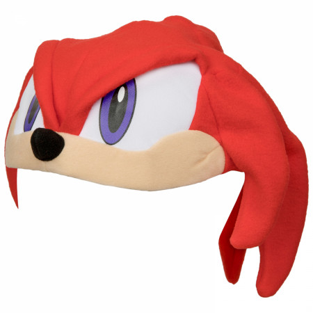 Sonic The Hedgehog Knuckles Fleece Plush Cap